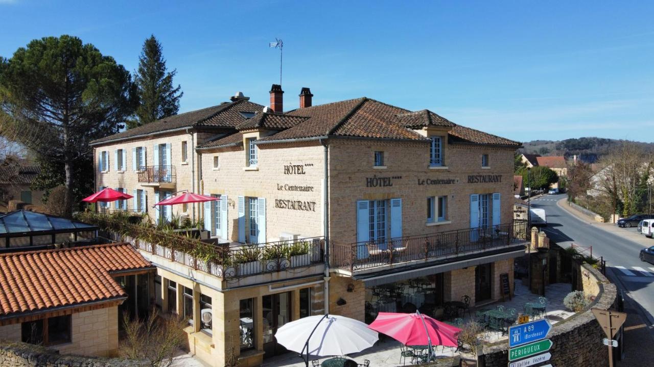 Hotel Restaurant Le Centenaire Les Eyzies Экстерьер фото